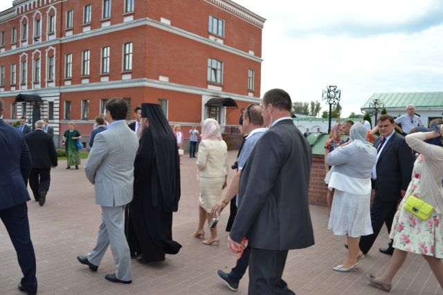 Светлана Медведева посетила Спасо-Преображенский мужской монастырь в городе Муроме - фото 30