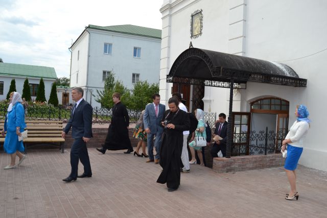 Светлана Медведева посетила Спасо-Преображенский мужской монастырь в городе Муроме - фото 31