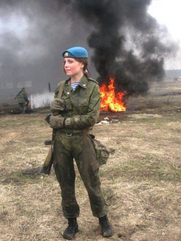 Ответ на Кончиту. Российская десантница Юлия Харламова - фото 24