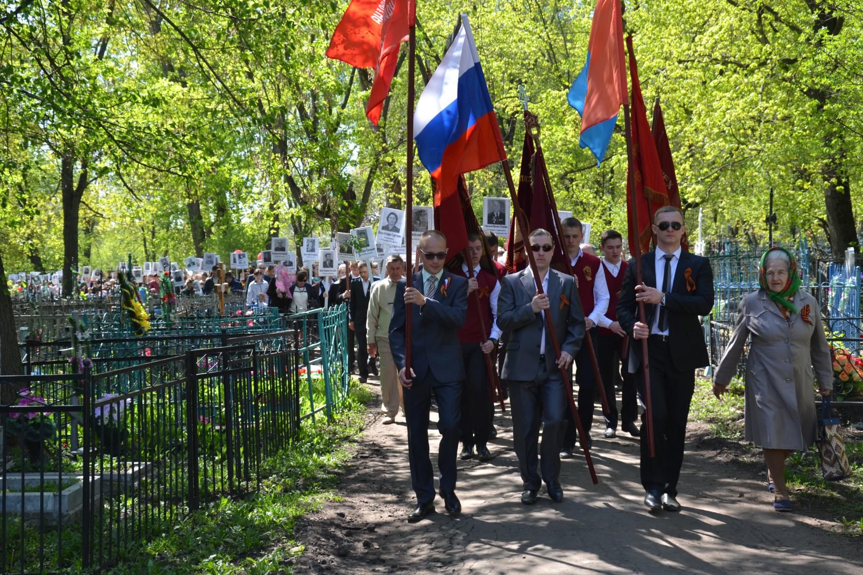  9 мая и «Бессмертный полк» в Моршанске  - фото 71