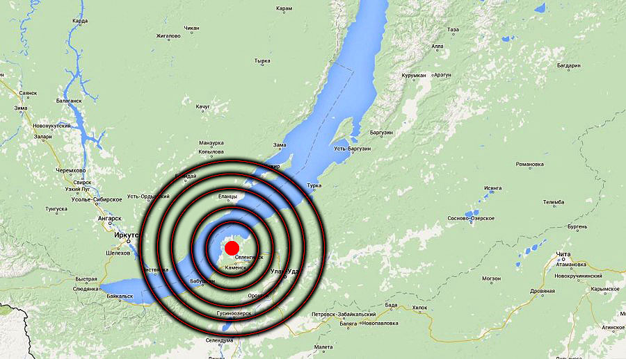 Карта землетрясений иркутской области сегодня
