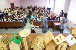 В Обнинске Калужской области прошел  первый городской конкурс скворечников - фото 1