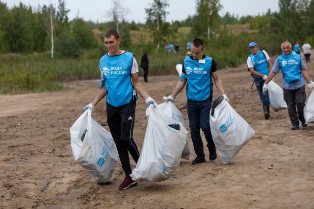 В Романцевских горах Тульской области прошла акция «Вода России» - фото 7