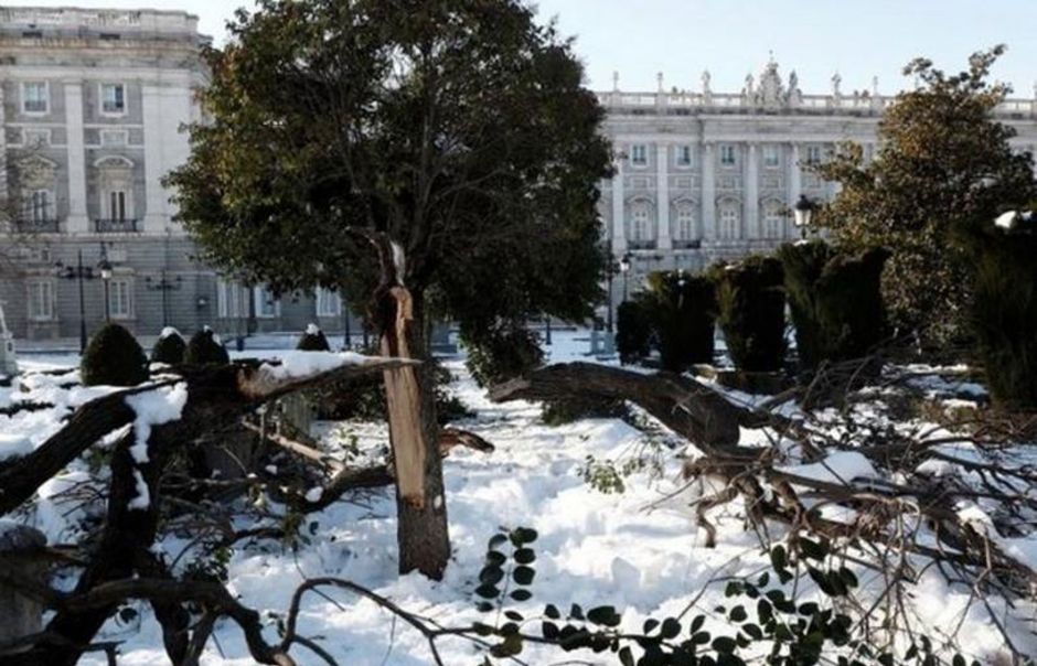 Мадрид стал зоной природной катастрофы - фото 1