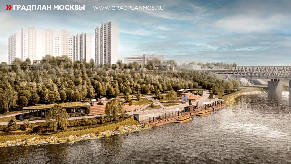 Прогулочная зона появятся в парке Москворечье-Сабурово - фото 1
