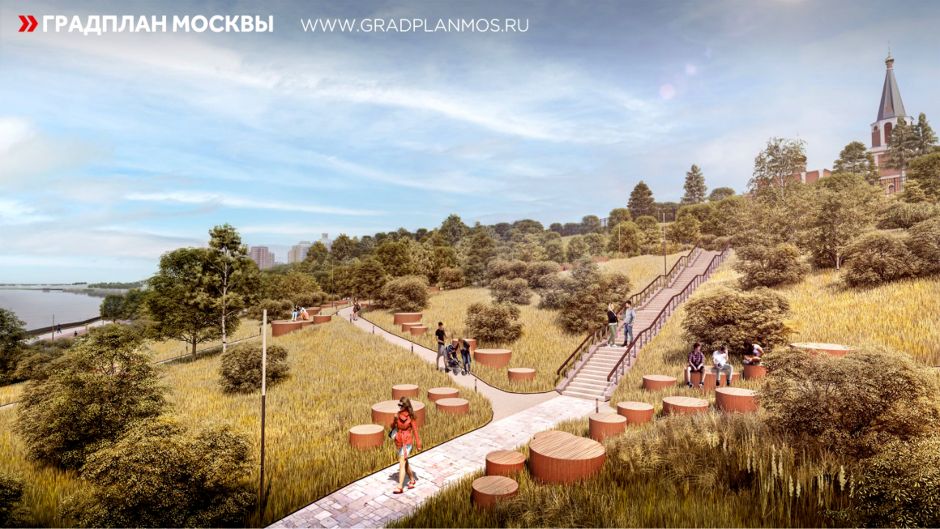 Прогулочная зона появятся в парке Москворечье-Сабурово - фото 3