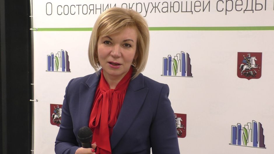 Коллегия 2021 Департамента природопользования и охраны окружающей среды г. Москвы. Встречи на полях.. Елена Зленко - фото 1