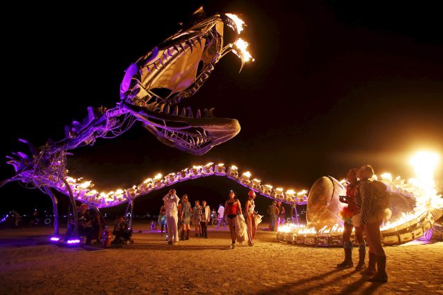 Вечный Огонь. Burning Man в стране пустынного сюра - фото 25