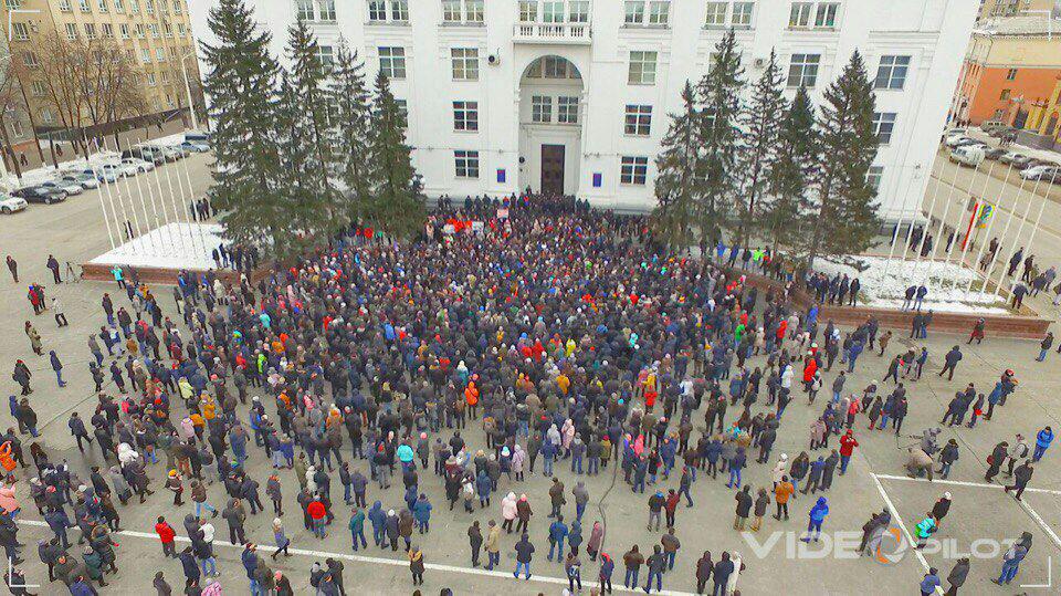 Митинг и Путин в Кемерове: дух Волоколамска по самому жёсткому сценарию (ТРАНСЛЯЦИЯ) - фото 3