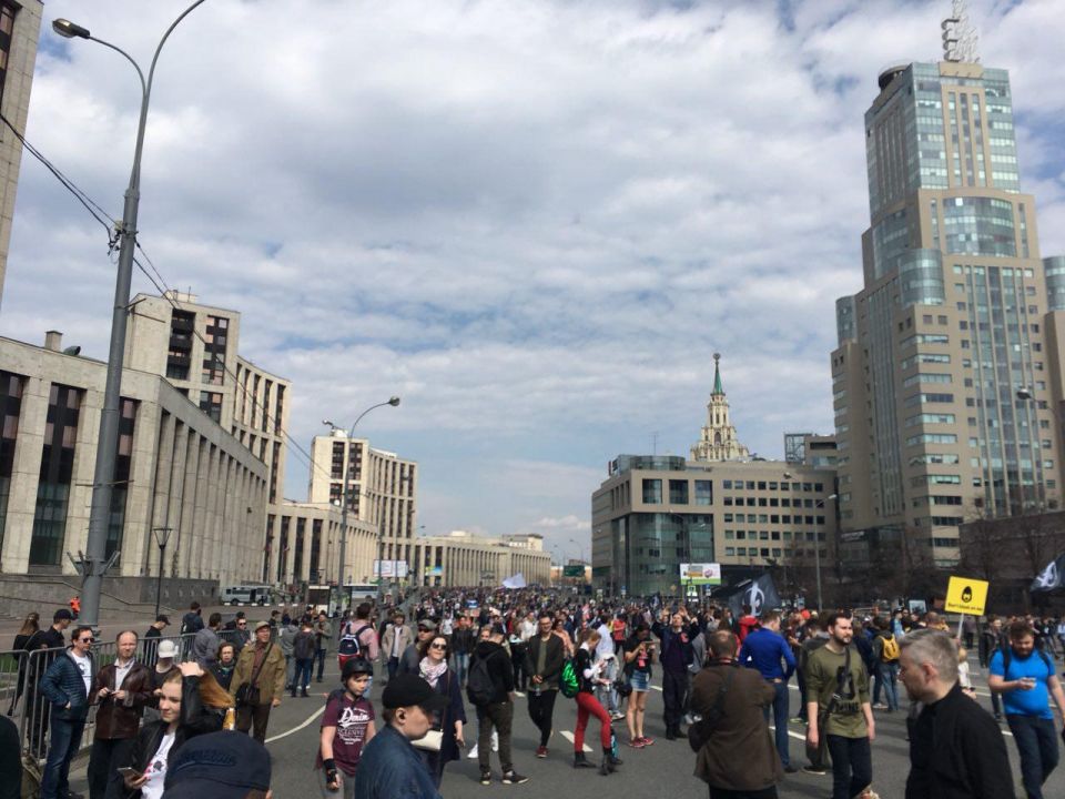 Митинг в Москве: за свободу и Телеграм - против мракобесия, цензуры, РКН и 282-й (ФОТО, ВИДЕО) - фото 14