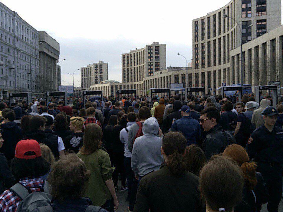 Митинг в Москве: за свободу и Телеграм - против мракобесия, цензуры, РКН и 282-й (ФОТО, ВИДЕО) - фото 15