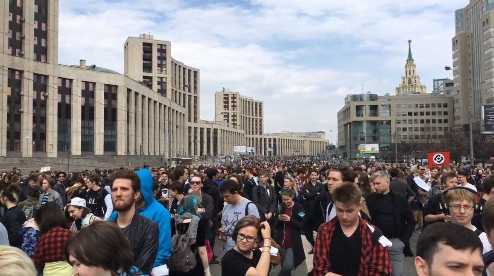 Митинг в Москве: за свободу и Телеграм - против мракобесия, цензуры, РКН и 282-й (ФОТО, ВИДЕО) - фото 20