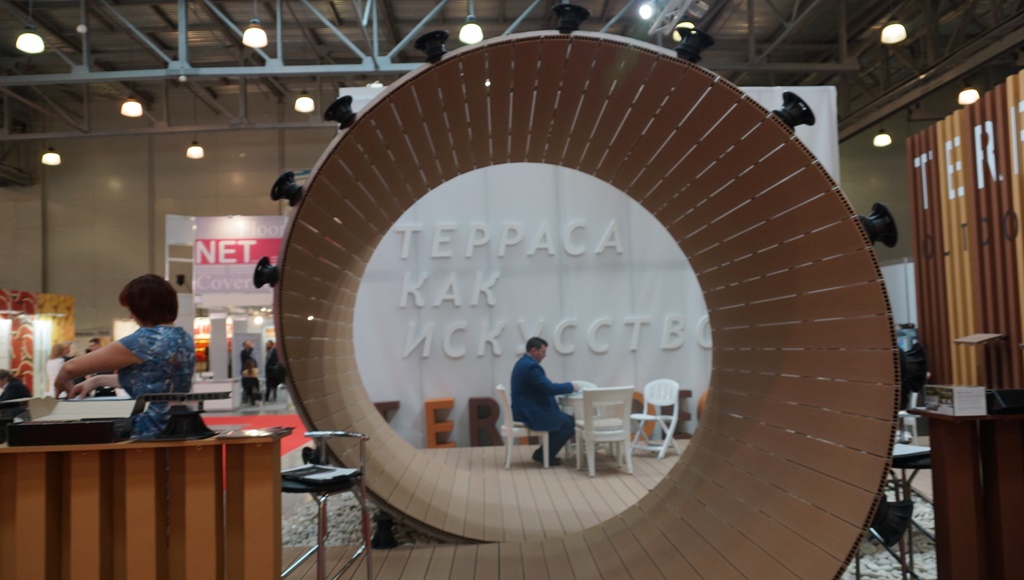  Мастерство «Террадек» на BATIMAT Russia 2014  - фото 3