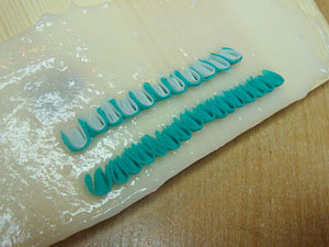 Изготовление японской заколки из шелка в технике Канзаши - фото 4