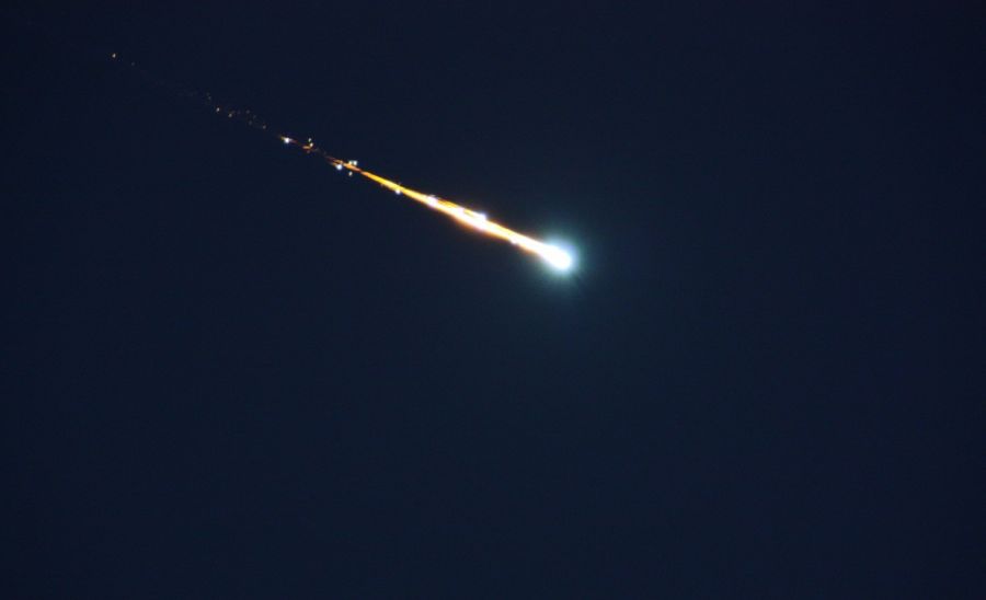 Ещё один метеорит сгорел над Россией - фото 1