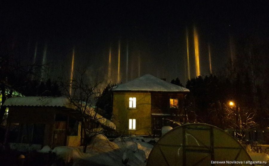Сергиев Посад посетило альтернативное северное сияние - фото 1