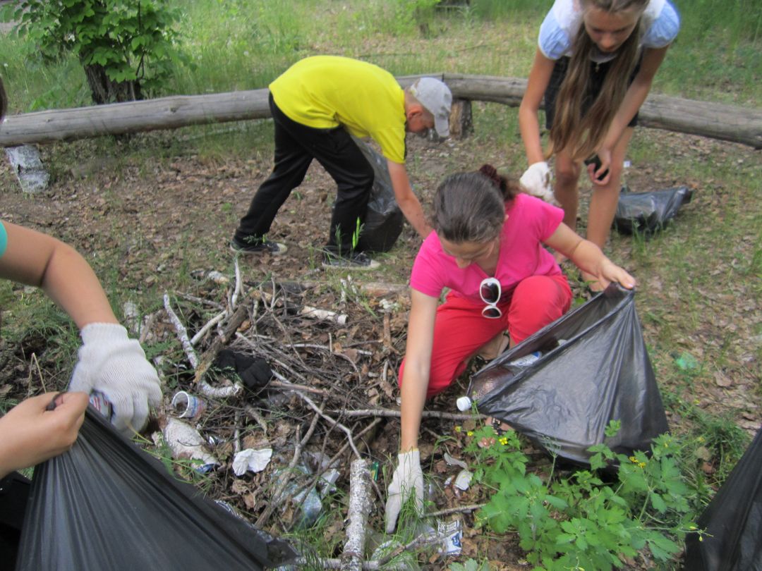 Воронежские школьники присоединились к акции «Чистый лес» - фото 1