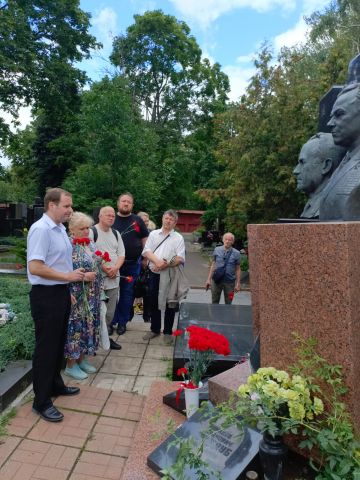 Москва провела акцию памяти в честь Ивана Кожедуба  - фото 15