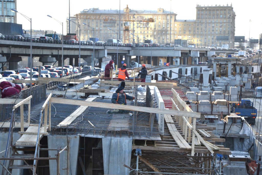  Строительство железнодорожной эстакады на МК МЖД в районе ММДЦ «Москва-Сити»  - фото 7