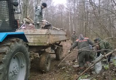 В рамках акции «Живи, Ярославский лес!» ликвидирована лесная свалка - фото 1