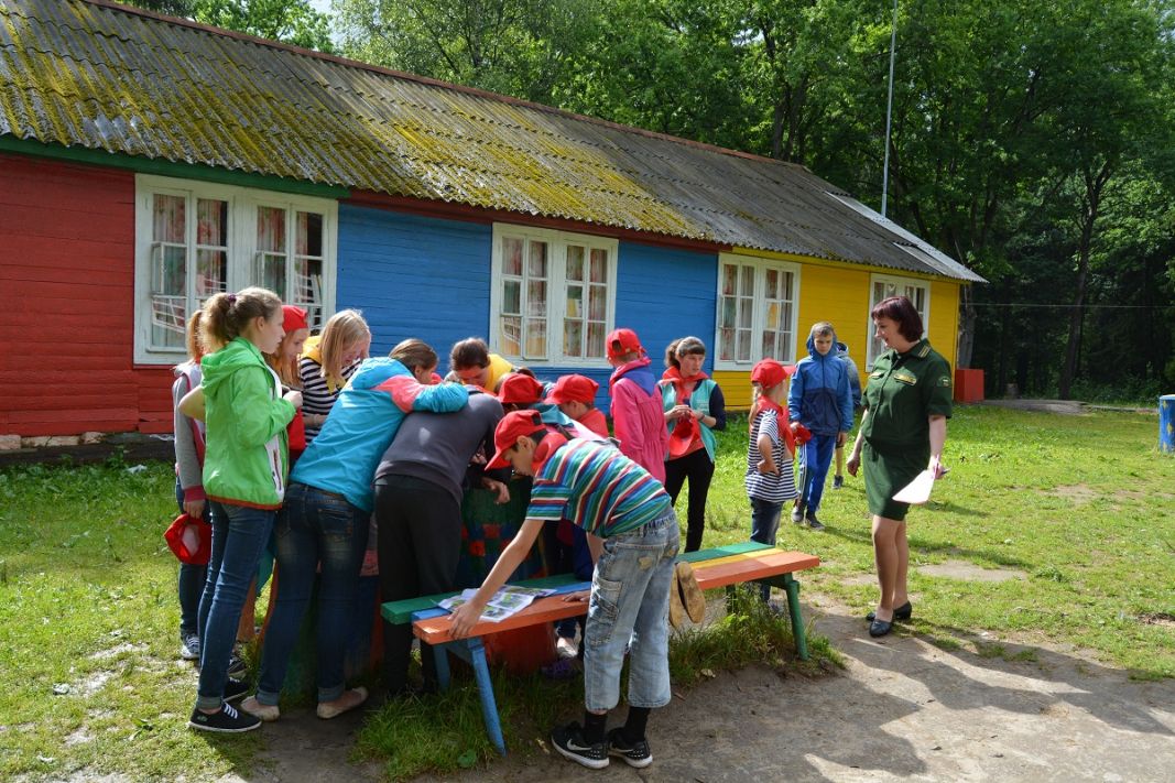 Для юных смолян провели квест по пожарной безопасности в лесу - фото 7