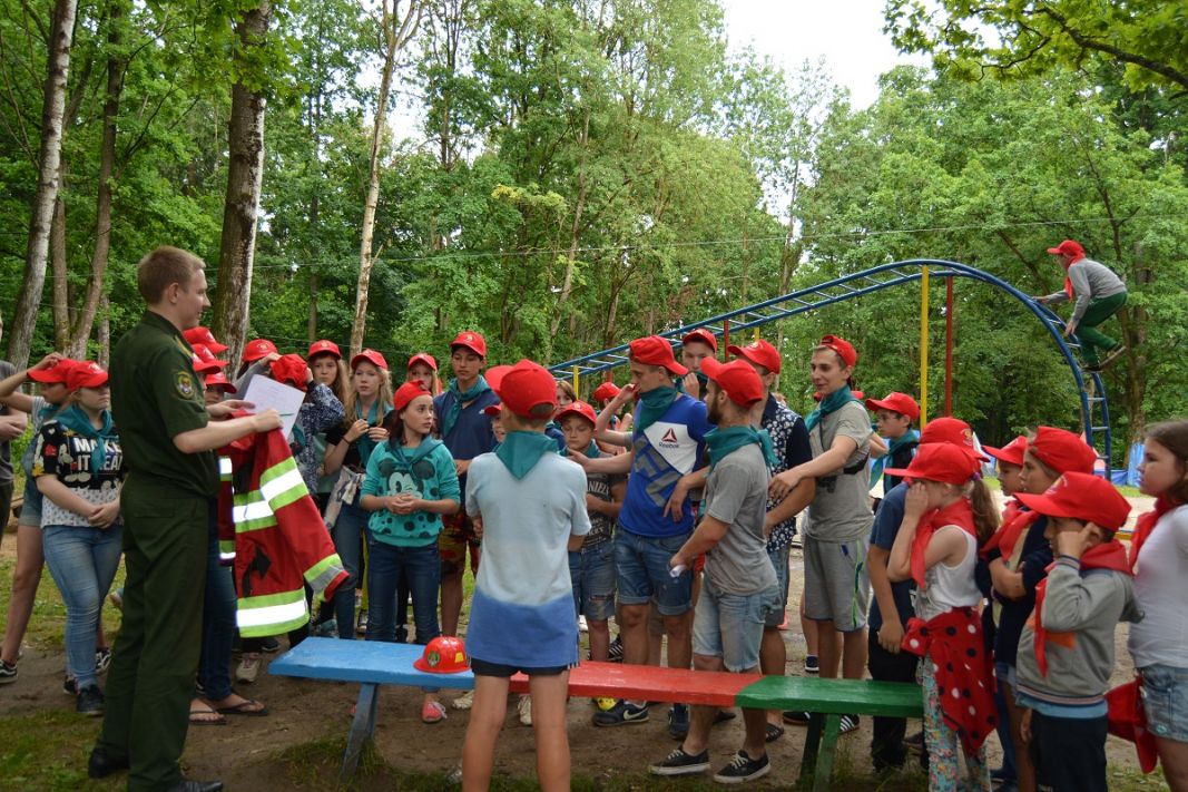 Для юных смолян провели квест по пожарной безопасности в лесу - фото 9