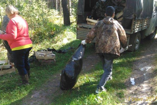 Ликвидация несанкционированных свалок на территории лесного фонда Ярославской области - фото 14