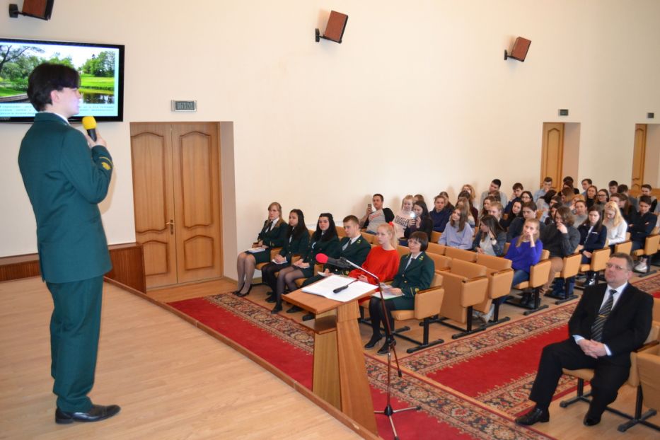 Встреча учащихся школ г. Пушкино Московской области с работниками лесной отрасли - фото 11