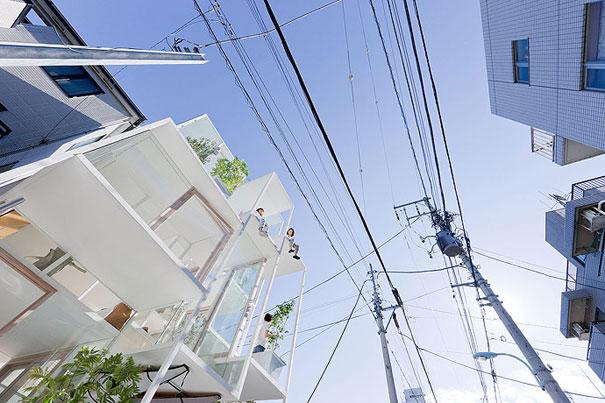 Хотели бы вы жить в таком прозрачном японском доме? - фото 12