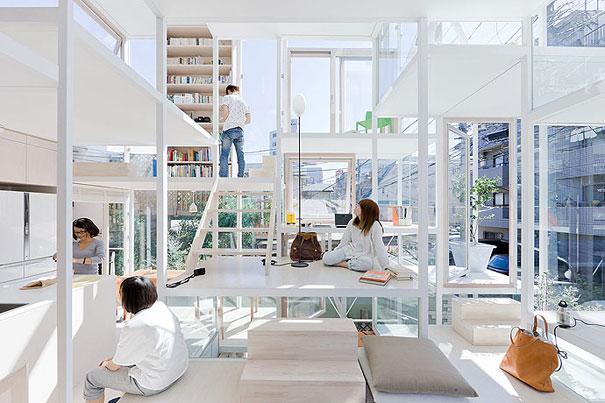 Хотели бы вы жить в таком прозрачном японском доме? - фото 7