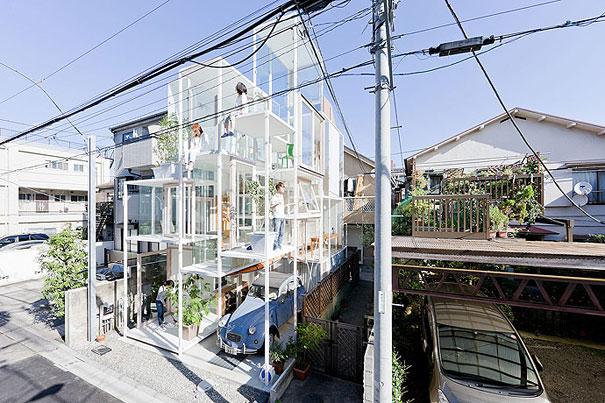 Хотели бы вы жить в таком прозрачном японском доме? - фото 10