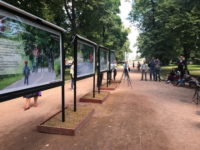Открытие выставки «Движение в природе, движение в спорте, движение в жизни» на Гоголевском бульваре - фото 4