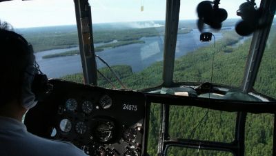 Сотрудники министерства природопользования продолжают патрулирование рязанских лесов с воздуха - фото 1