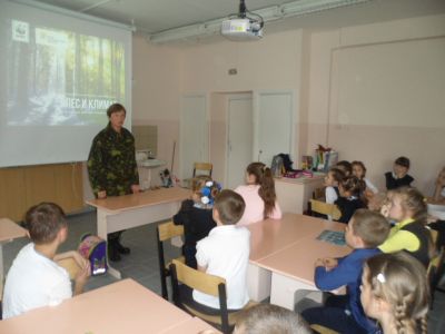Экологический урок с учениками начальной школы Орловщины - фото 1