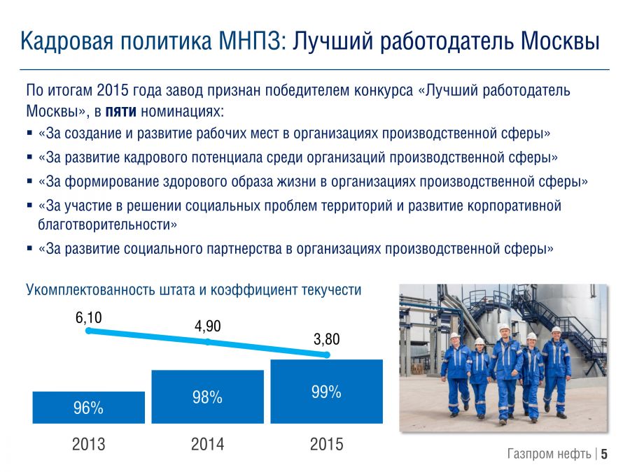 «Московский нефтеперерабатывающий завод: к европейским экологическим стандартам» - фото 6