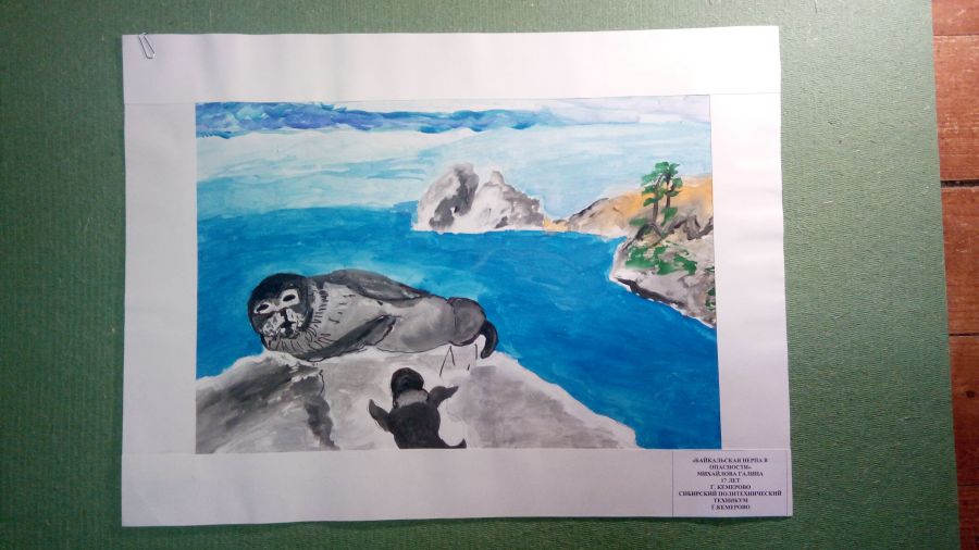 Международный Конкурс детского рисунка в рамках номинации «Экологическое образование, просвещение и культура» Международной экологической премии «EcoWorld» 2020 (возрастная группа 8-17 лет) - фото 26