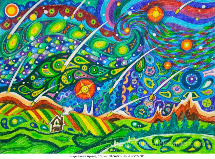 Международный Конкурс детского рисунка в рамках номинации «Экологическое образование, просвещение и культура» Международной экологической премии «EcoWorld» 2020 (возрастная группа 8-17 лет) - фото 31