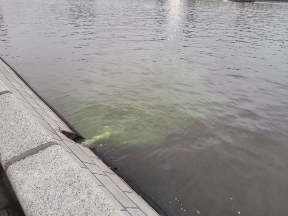 Москву-реку лишили кислотно-зелёного окраса - фото 1