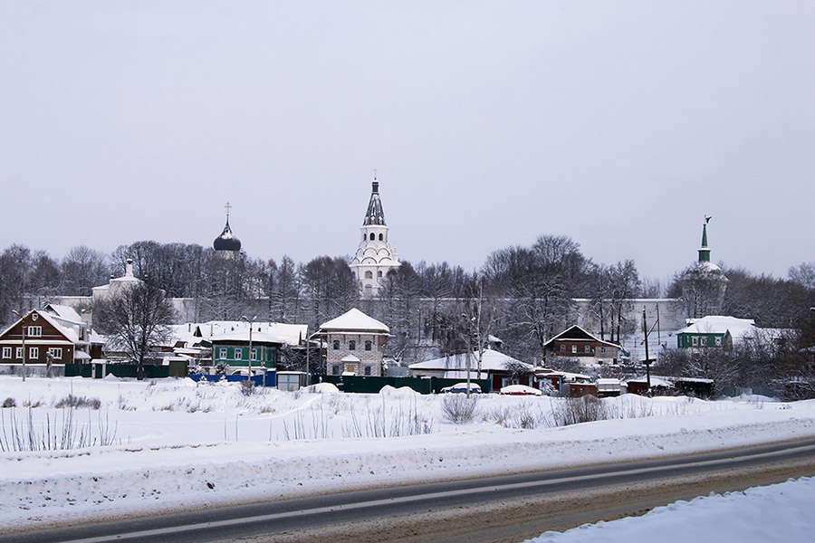 Зимняя зарисовка города Александров - фото 11