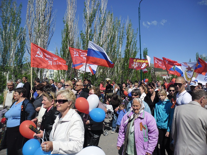 Празднование  9 мая Дня Победы в Судаке - фото 17