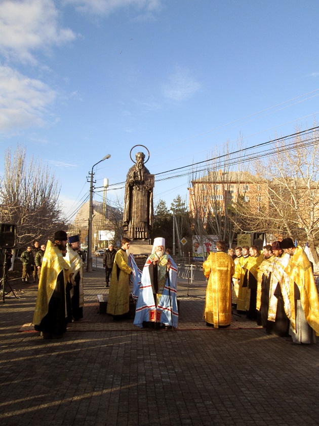 Открытие памятника Стефану Сурожскому - фото 13