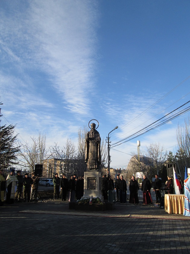Открытие памятника Стефану Сурожскому - фото 29