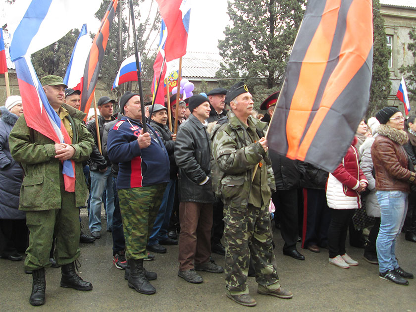 Крымская Весна. 18 марта 2015 года. - фото 28