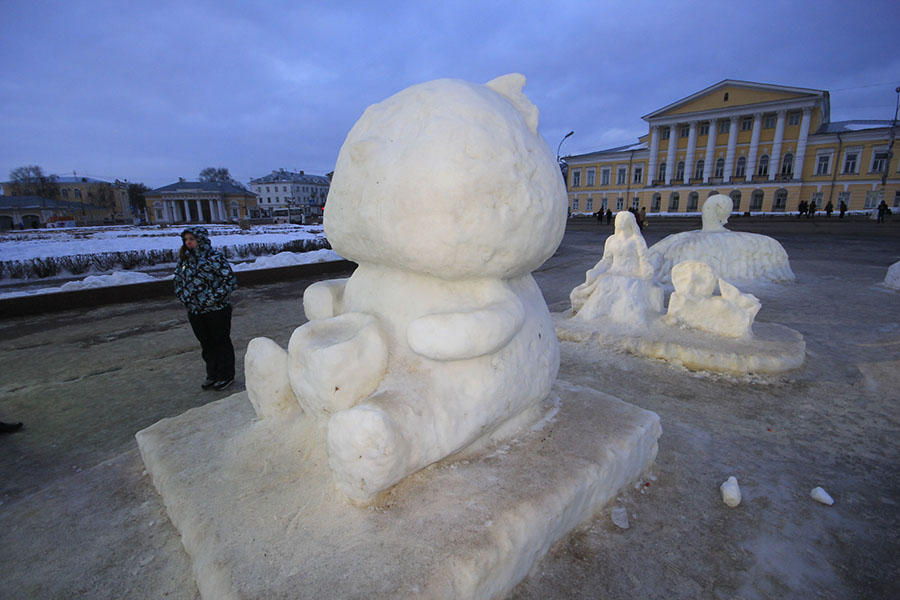 Костромские снеговики - фото 11