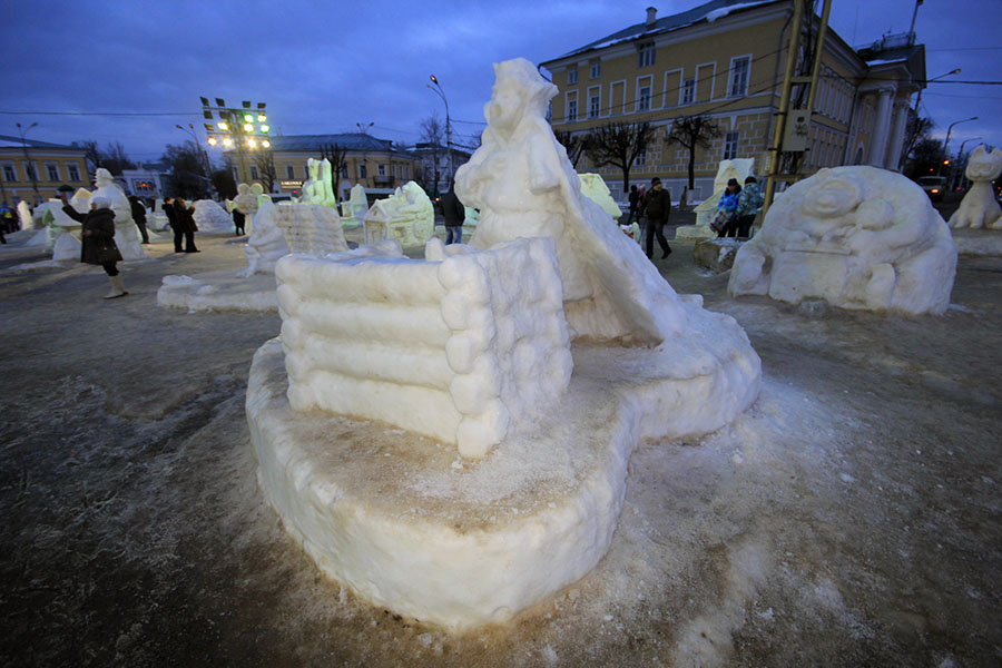 Костромские снеговики - фото 5