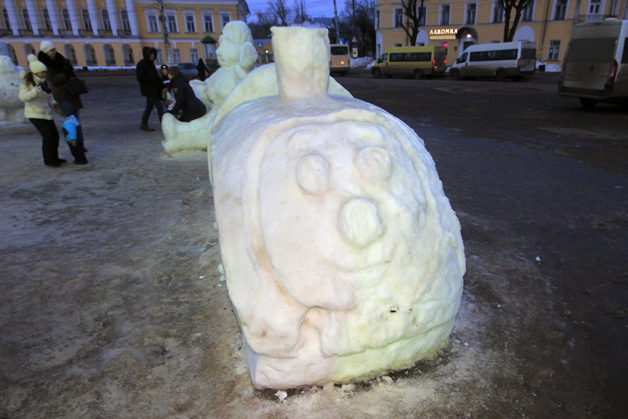 Костромские снеговики - фото 8