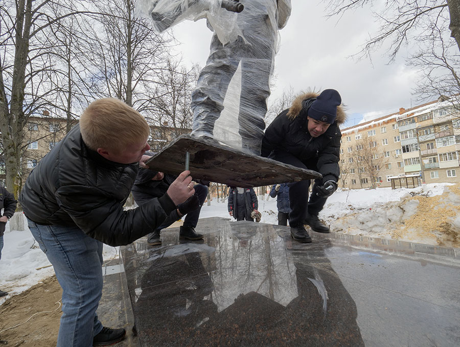 Открытие монумента войнам интернационалистам в Павловском Посаде - фото 5