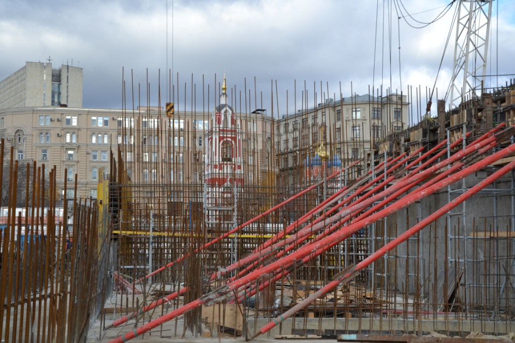  Ход строительства парка «Зарядье» - фото 9