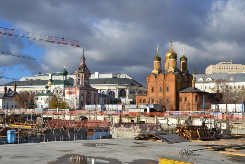  Ход строительства парка «Зарядье» - фото 10