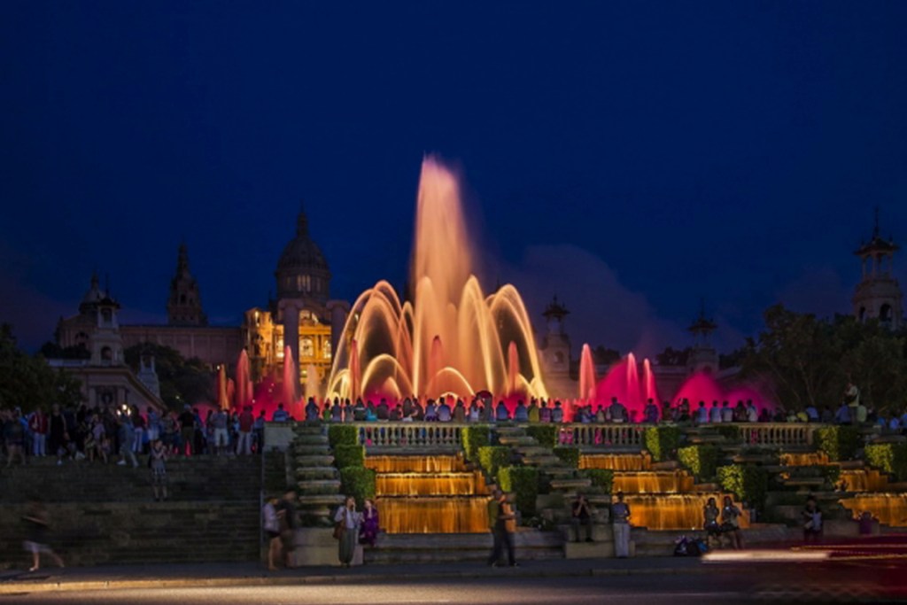  Поющий фонтан в Олимпийском парке Сочи - фото 4